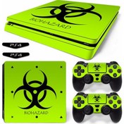 Resim Kt Grup Biohazard Playstation 4 Slim Kasa Sticker Kaplama 