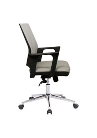 Resim Uzayofismobilyaları Uzay Ofis Ada Çalışma Koltuğu - Gri 