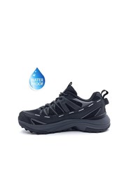 Resim HUMTTO Su Geçirmez Siyah Kadın Uniseks Treking Outdoor Spor Ayakkabı 