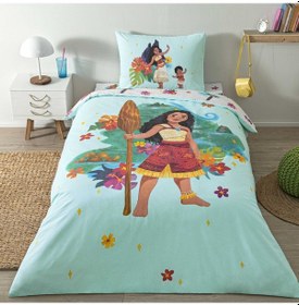 Resim Taç Lisanslı Disney Moana Tek Kişilik Pamuk Nevresim Takımı 120 000000001000050050 Çok Renkli 