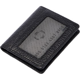 Resim Siyah Deri Unisex Kredi Kartlık - S1KK00001666-A41 
