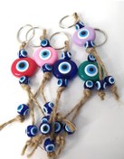 Resim Hd Marketim Nazar Boncuk Anahtarlık 5 Adet 