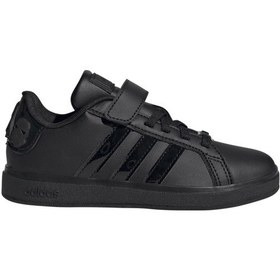 Resim Adidas Star Wars Grand Cou Çocuk Spor Ayakkabı - Ih7577 Siyah 