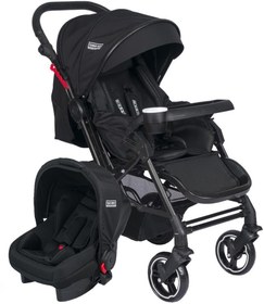 Resim TommyBaby Tornado Travel Çift Yönlü Bebek Arabası Seyahat Sistem Puset 