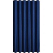 Resim Homemiyn Düz Polyester Su Geçirmez Duş Perdesi Okyanus Mavi Basit Duş Perdesi (180X180 Cm) (Mavi) 