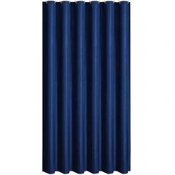 Resim Homemiyn Düz Polyester Su Geçirmez Duş Perdesi Okyanus Mavi Basit Duş Perdesi (180X180 Cm) (Mavi) 