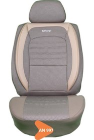Resim K-Design GOLD JAKAR TİCARİ KOLTUK KILIFI SERİSİ BEJ AN921 