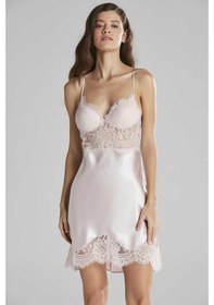Resim Pierre Cardin 6'lı Kaplı Midi Gecelik Sabahlık Set 6015 Pudra Çok Renkli 