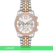 Resim LOOQ Roma Rakam Retro Kordon Unisex Kol Saati 