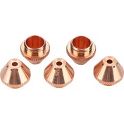 Resim Jeemson 5 Adet 120a Tellüryum Bakır Plazma Korumalı Kapak - Sl60-sl100 Torç Uyumlu, Kesim Kalitesi Ve Dayanıklılık İçin 9-8256 Modeli 