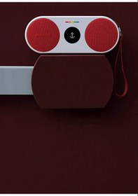 Resim Polaroid P2 Kırmızı Beyaz Bluetooth Hoparlör 