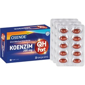 Resim Osende Koenzim QH Fort 200 mg 30 Kapsül 