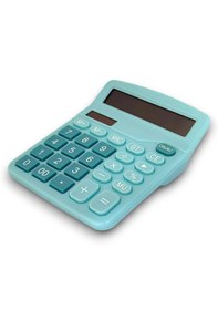 Resim Dx-837b Güneş Enerjili Ve Pilli Turkuaz Hesap Makinesi 12 Haneli - 1 Adet Turkuaz 