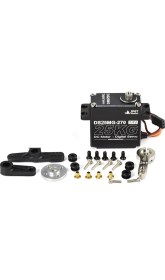 Resim Smooth12 25KG Servo Motor Su Geçirmez Dijital Servo Yüksek Tork Metal Dişli Servo Rc Otomobil Robotu Mekanik Kollar, 270 Derece (Yurt Dışından) 