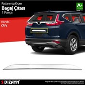 Resim S-dizayn Honda Cr-v Krom Bagaj Çıtası 2018-2022 A+ Kalite 