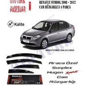 Resim Renault Symbol 2008-2012 Mugen Cam Rüzgarlığı Ön-Arka 