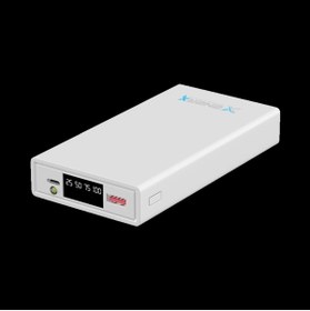Resim ENERX Powerbank 20000 Mah 2.1 Amper Led Göstergeli Enr-p2025dc Beyaz 