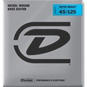 Resim Jim Dunlop DBSBN45125 Super Bright Nickel Wound 5 Telli Bas Gitar Teli (45-125) 