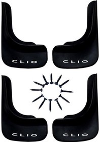 Resim Renault Clio 2 1998-2005 Uyumlu 4 lü Ön-Arka Paçalık Tozluk Çamurluk REN1UX001YD 