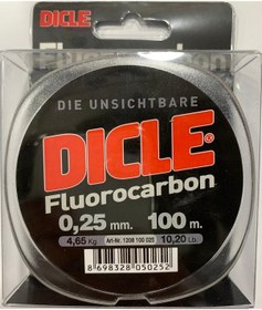 Resim Mercan Dıcle 0.25 Mm 100 Mt 4.65 Kg %100 Fluorocarbon Misina 