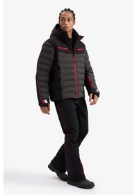 Resim Defacto Regular Fit Fermuarlı Düz Paça Softshell Kayak Pantolonu F5643ax25wnbk81 Siyah-bk81 