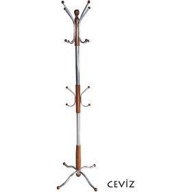 Resim Tolunaymetal Tolunay Portmanto Ayaklı Askılık - Venedik Model Ceviz (506445080) 