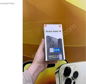 Resim XIAOMI REDMI NOTE 14 MIDNIGHT BLACK 8/256GB 