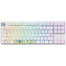 Resim AKKO Doraemon Rainbow 5087s TKL RGB Mekanik Gaming Klavye 