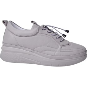 Resim İskarpin Femi 120 Kadın Deri Dolgu Topuk Ayakkabı 