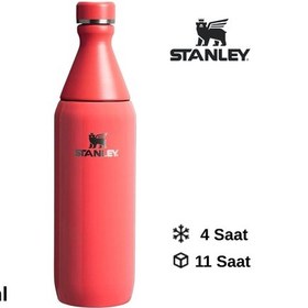 Resim Stanley The All Day Slim Su Şişesi 0.59 L Termos Kamp Matara Mercan 