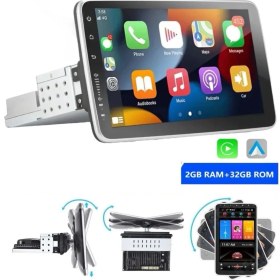 Resim Özgürce 10 Inç Android Tablet, Multimedya, Mirrorlink, Bluetooth, Haritalar, 1080P Ekran 