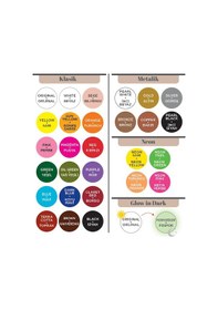 Resim Smarta Kıds Havayla Kuruyan Modelleme Hamuru Neon Sarı 70gr 