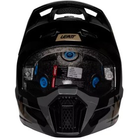 Resim Leatt Moto 3.5 Junior V25 motosiklet kros enduro kaskı + Vizion 2.5s gözlük siyah M 