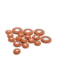 Resim Rigotti Rpc17lb Klarnet Güderi Takımı Kahverengi Deri İtalyan Kalitesi Tam Set 