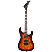 Resim Jackson JS20 Dinky DKQ 2PT Amaranth Klavye Transparent Tobacco Burst Elektro Gitar 
