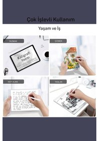 Resim Fuchsia Galaxy Tab S10 Ve S11 Fe - Plus - Ultra Uyumlu Universal Şarjlı Dokunmatik Tablet Kalemi 