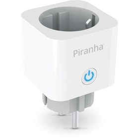 Resim Piranha 45525 Tuya Destekli Akım Korumalı 2.4GHz Kablosuz Akıllı Wi-Fi Priz 