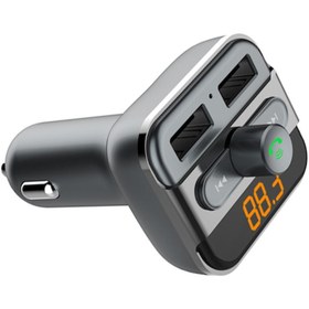 Resim Linktech Gr8 3.4a Şarj Destekli Lcd Ekranlı Kumandalı Fm Transmitter 