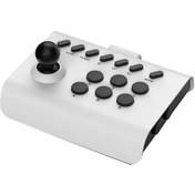 Resim Beyaz Siyah-arcade Oyun Çubuğu Joystick Denetleyicisi Nintendo Anahtarı Ps4 Ps3 8bitdo Ultimate Pandora Kutusu Pc Ios Ce 