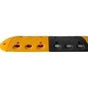 Resim İleri Trafik Oval Hız Kesici PPC, Kapaklı Yol Kasisi Set - 6 Metre 