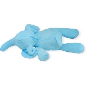Resim Peluş Sevimli Hayvanlar 65 cm Uyku Arkadaşım Fil - Mavi (Lisinya) 