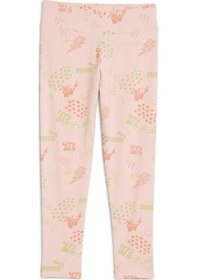 Resim Puma Ess+ Fc Leggings Çocuk Tayt-Pembe 