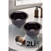Resim modamtn BFS 2 li SET Tıraş Tası Cabrera Design 