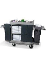 Resim Numatic NKU-32HF Kapaklı Kat Servis ve Çamaşır Toplama Arabası 