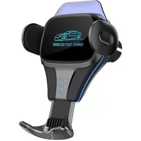 Resim Butu K6s Araç Hava Firar Dağı 15w Telefon Kablosuz Şarj Cihazı 