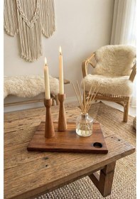 Resim Bambum Vetro - Iroko Kesme Tahtası 20 30 Kahverengi 