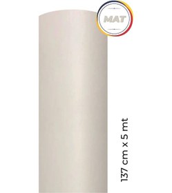 Resim Mat Beyaz Kendinden Yapışkanlı Kaplama Folyosu 137 Cm X 5 Mt 