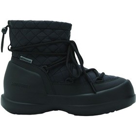 Resim N001 Black Bot Kadın 80d2500020 Moon Boot Mezzaluna Quilted Mid Wp Siyah 