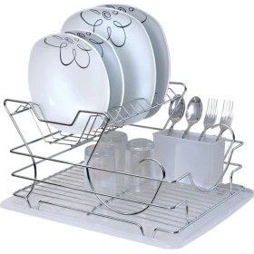 Resim Vomex 2 Katlı Tabaklık Bulaşıklık 