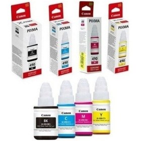 Resim Canon GI-490 Mürekkep Kartuş Takımı G4410 